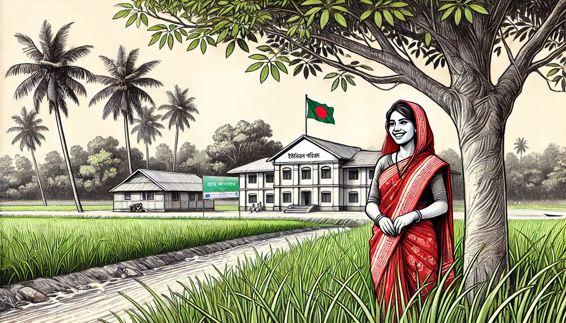 Village Court brings swift and affordable justice to Khadija - Success Story